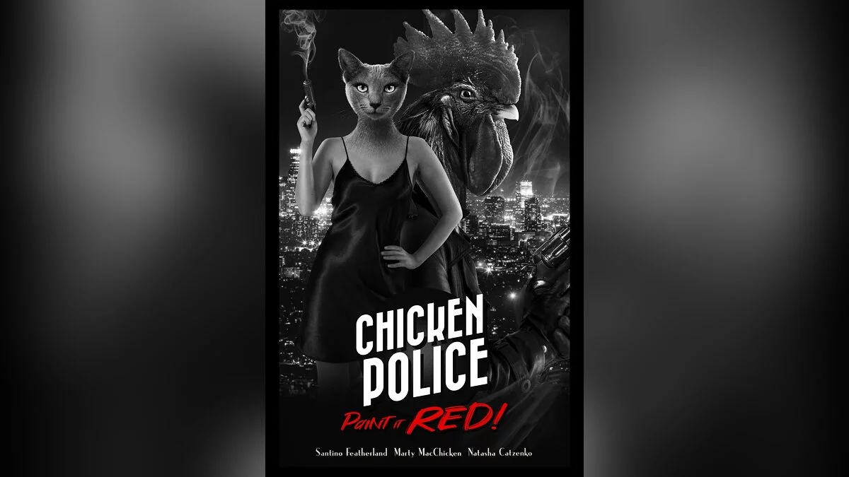 Арт из Chicken Police