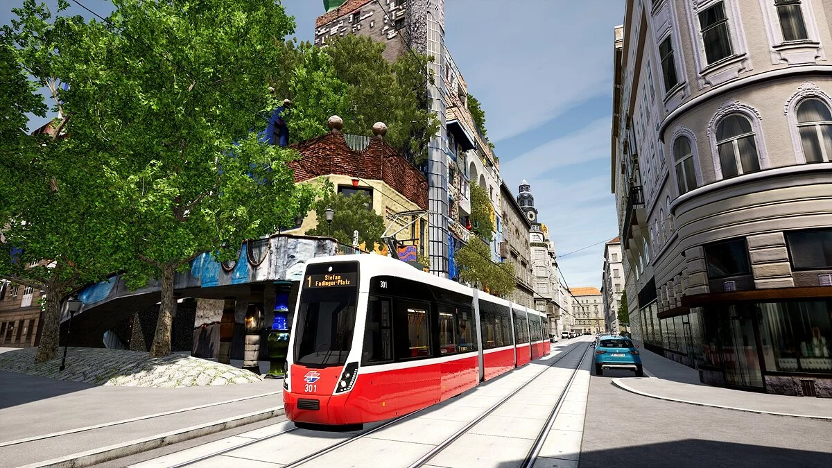 Скриншоты из TramSim