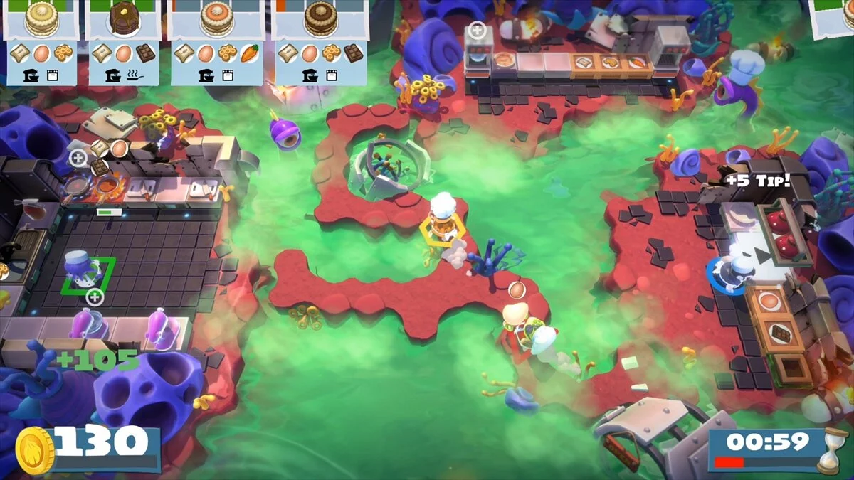 Скриншоты из Overcooked! All You Can Eat