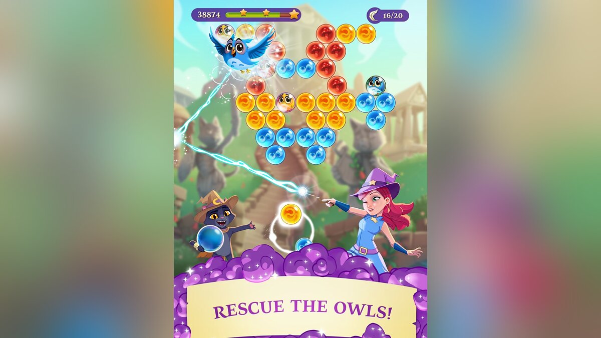 ТОП-5 - игры, похожие на Bubble Witch 3 Saga - список лучших игр наподобие  Bubble Witch 3 Saga