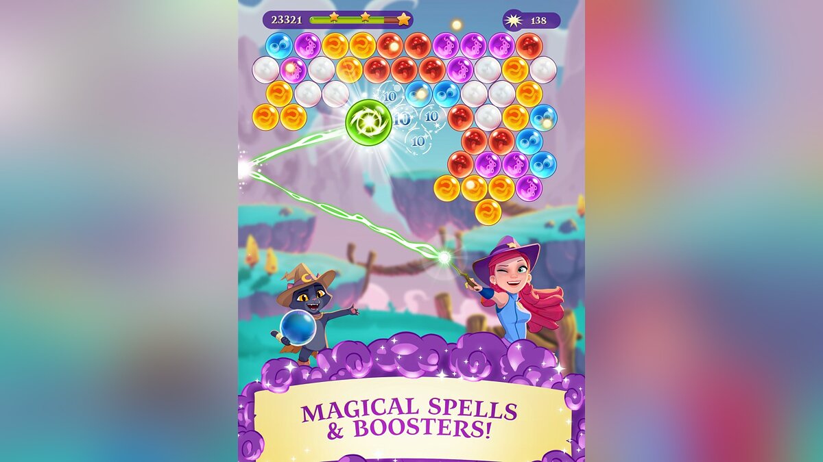 Bubble Witch 3 Saga - что это за игра, трейлер, системные требования,  отзывы и оценки, цены и скидки, гайды и прохождение, похожие игры