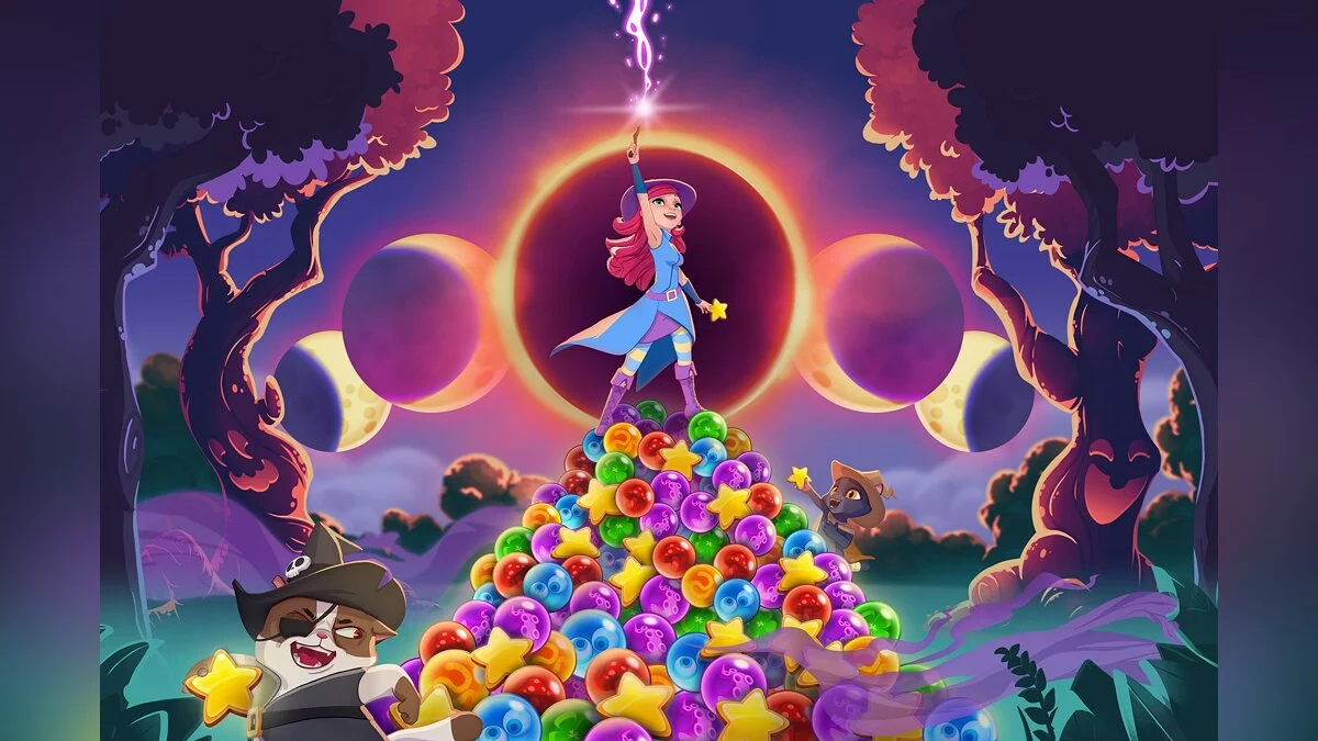 Арт из Bubble Witch 3 Saga
