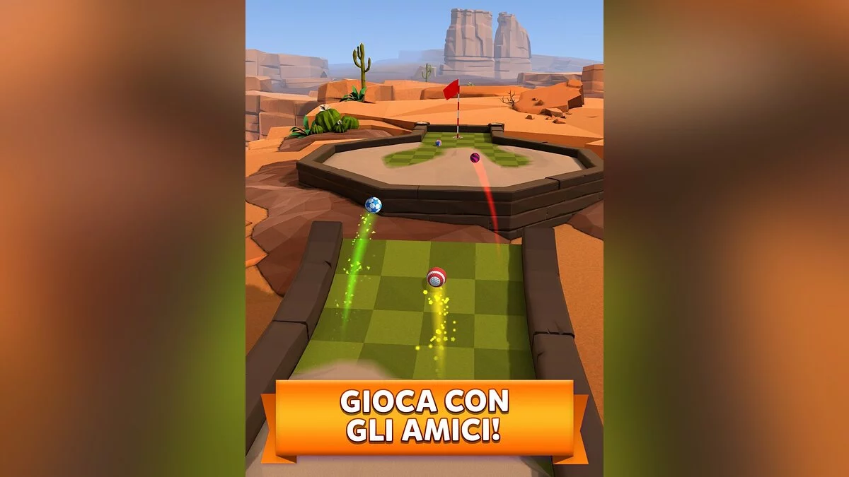 Скриншоты из Golf Battle