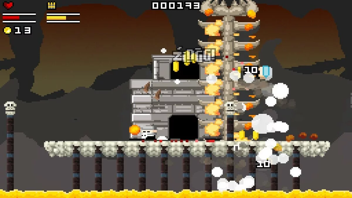 Скриншоты из Gunslugs