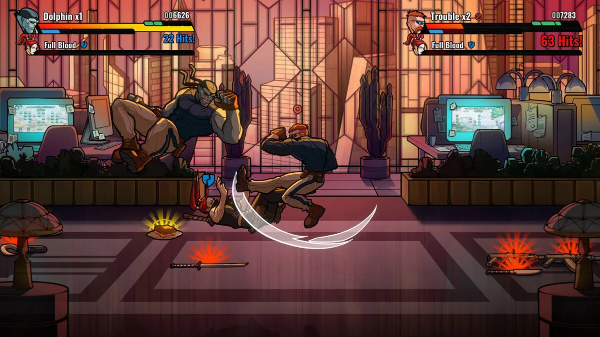 Скриншоты из Mayhem Brawler