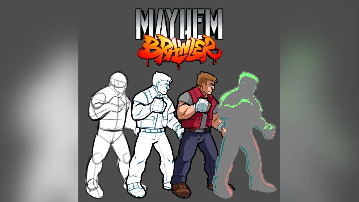 Арт из Mayhem Brawler