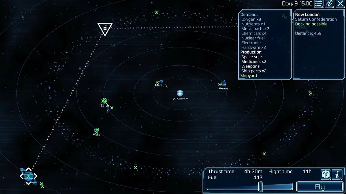 Скриншоты из Space Commander: War and Trade