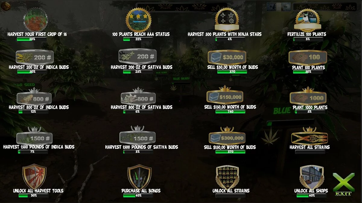 Скриншоты из Cannabis Farmer Strain Master / Картинка 10
