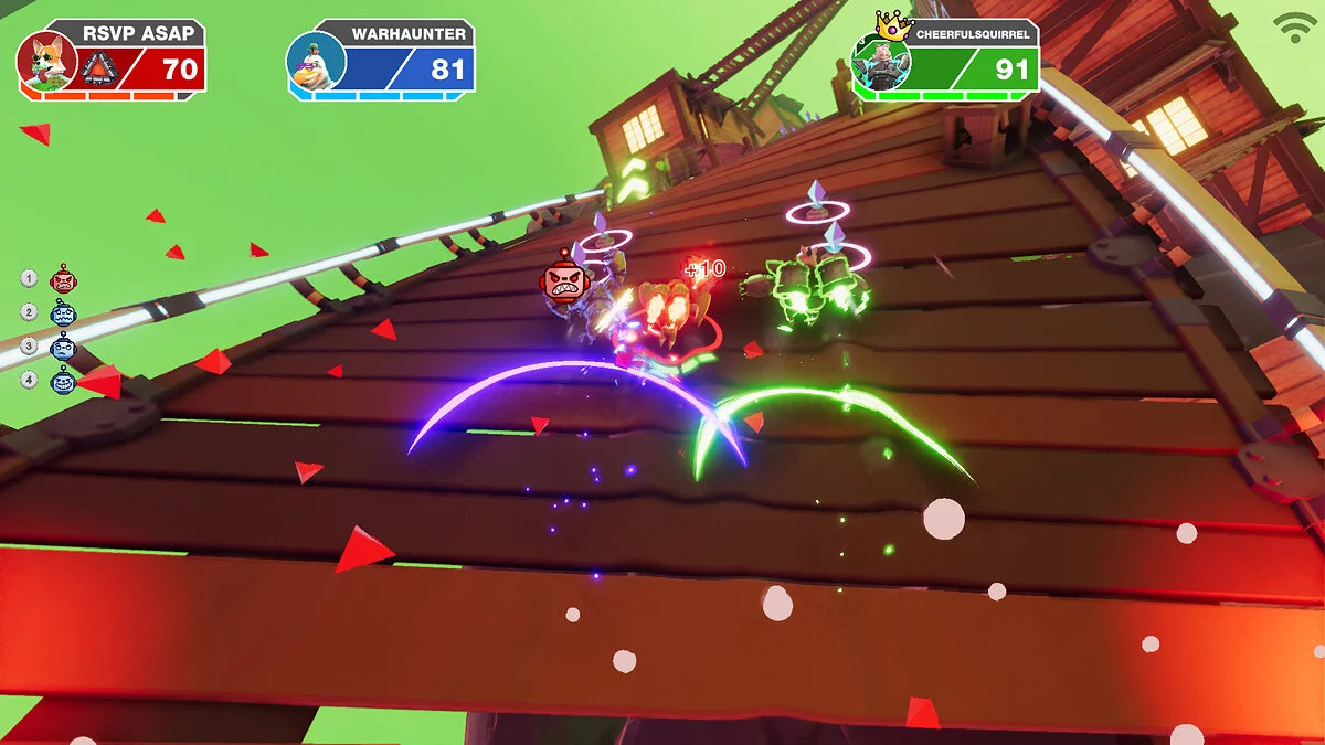 Скриншоты из Rocket Rumble