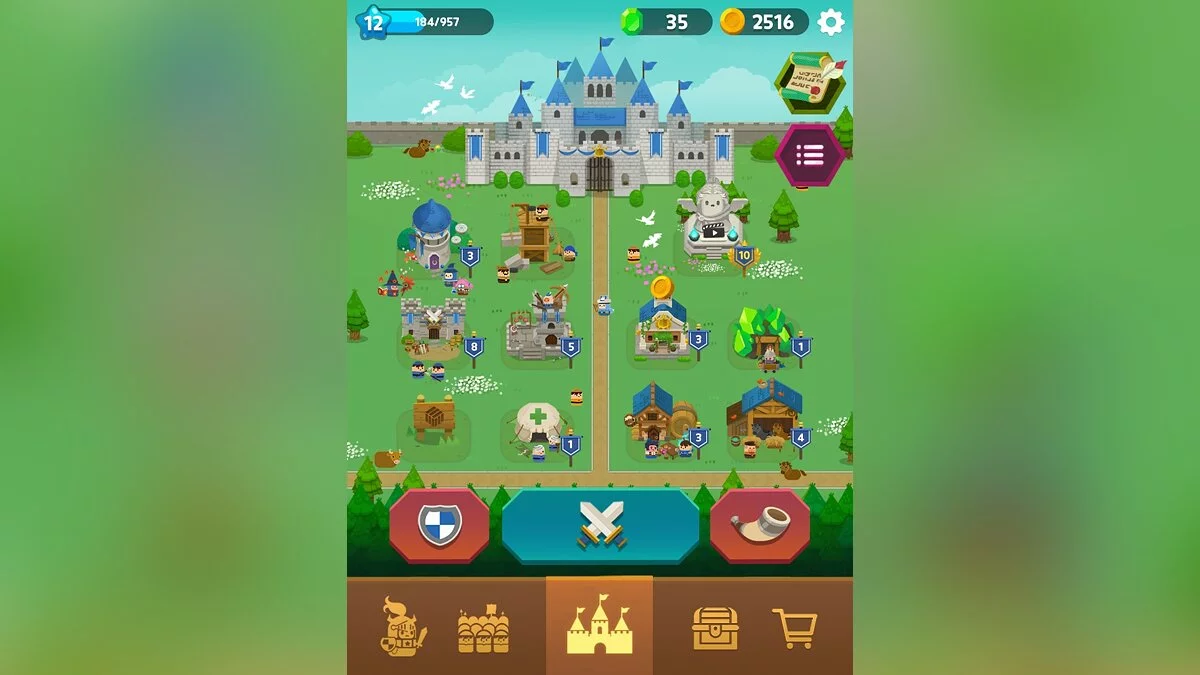 Скриншоты из Merge Tactics: Kingdom Defense
