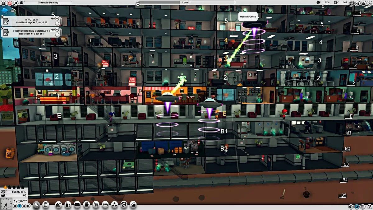 Скриншоты из Mad Tower Tycoon