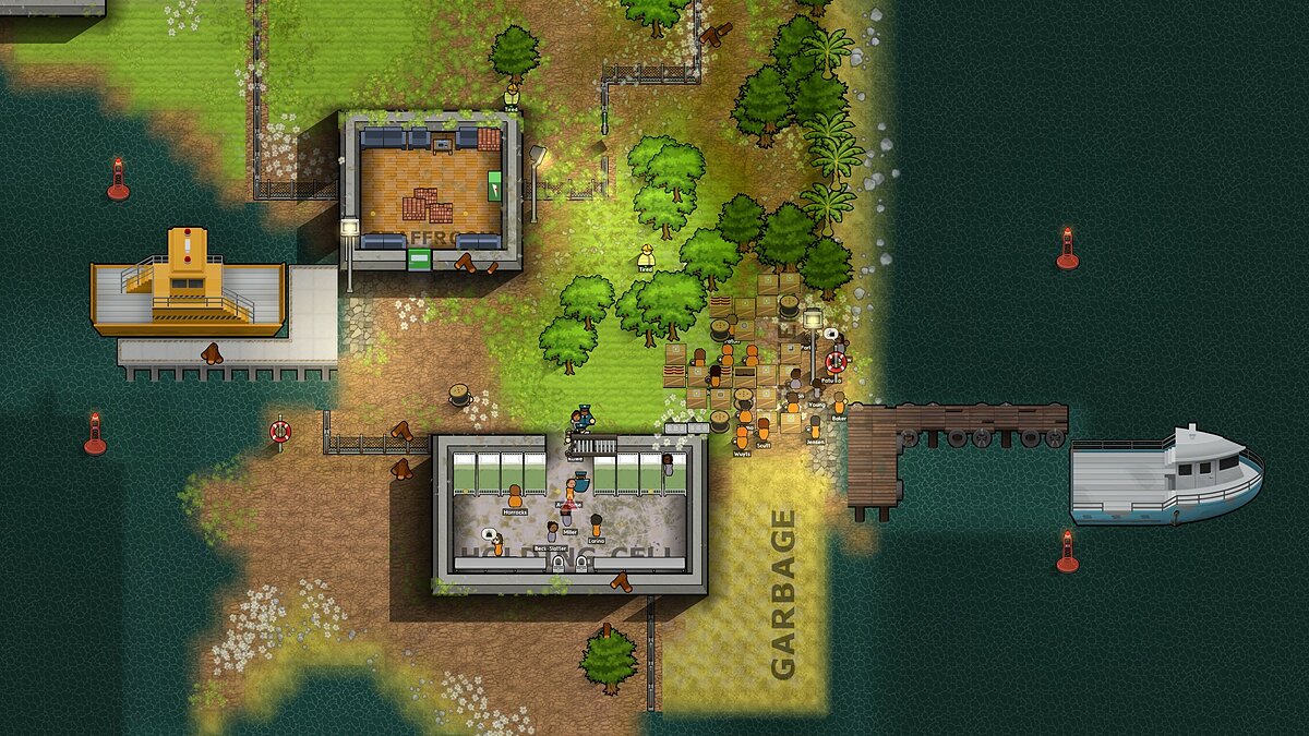 Prison Architect - Island Bound - что это за игра, трейлер, системные  требования, отзывы и оценки, цены и скидки, гайды и прохождение, похожие  игры