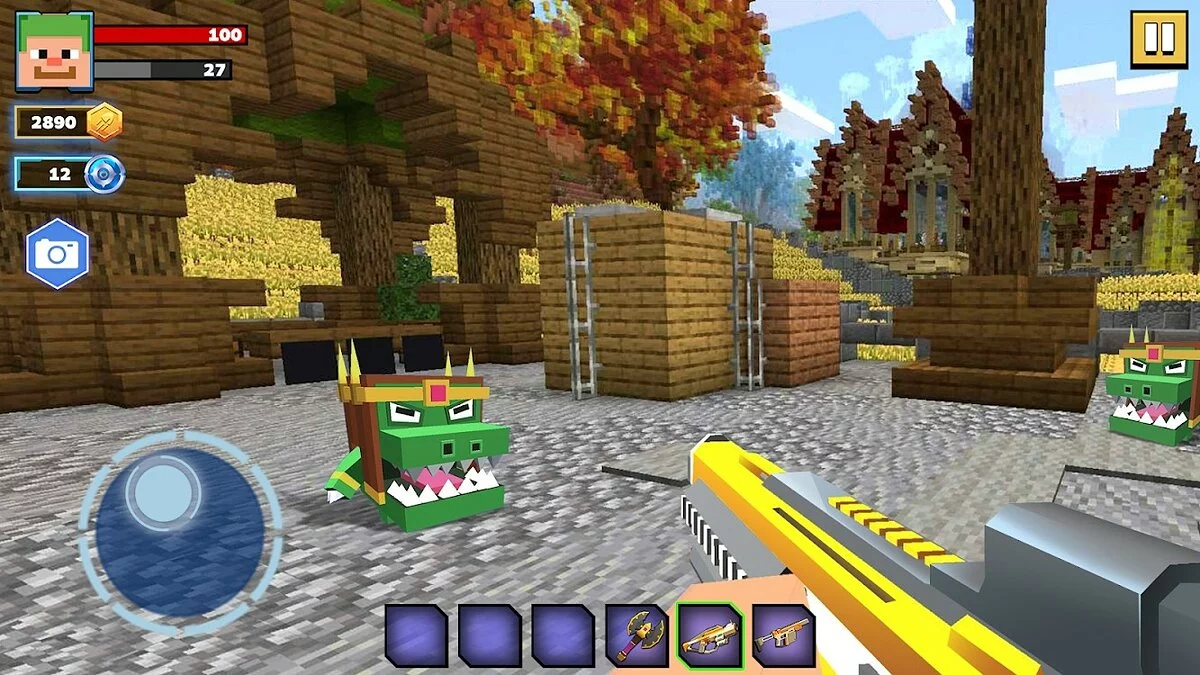 Скриншоты из Fire Craft: 3D Pixel World