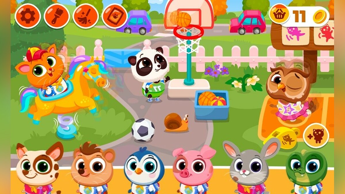 Скриншоты Bubbu School – My Cute Pets - всего 6 картинок из игры