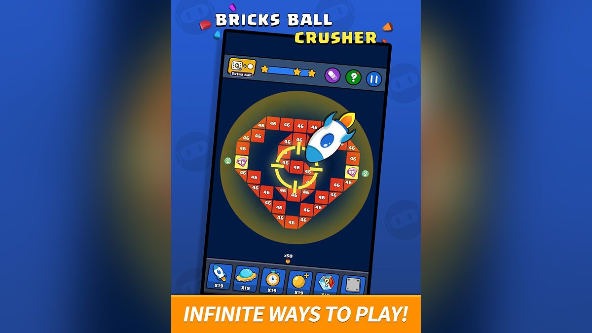 Bricks Ball Crusher - что это за игра, трейлер, системные требования,  отзывы и оценки, цены и скидки, гайды и прохождение, похожие игры