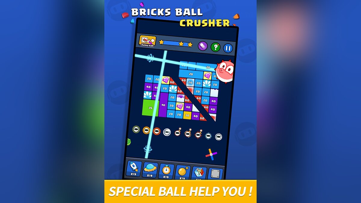 Bricks Ball Crusher - что это за игра, трейлер, системные требования,  отзывы и оценки, цены и скидки, гайды и прохождение, похожие игры