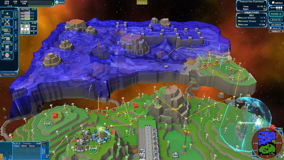 Скриншоты из Creeper World 4