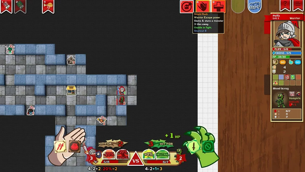Скриншоты из Paper Dungeons