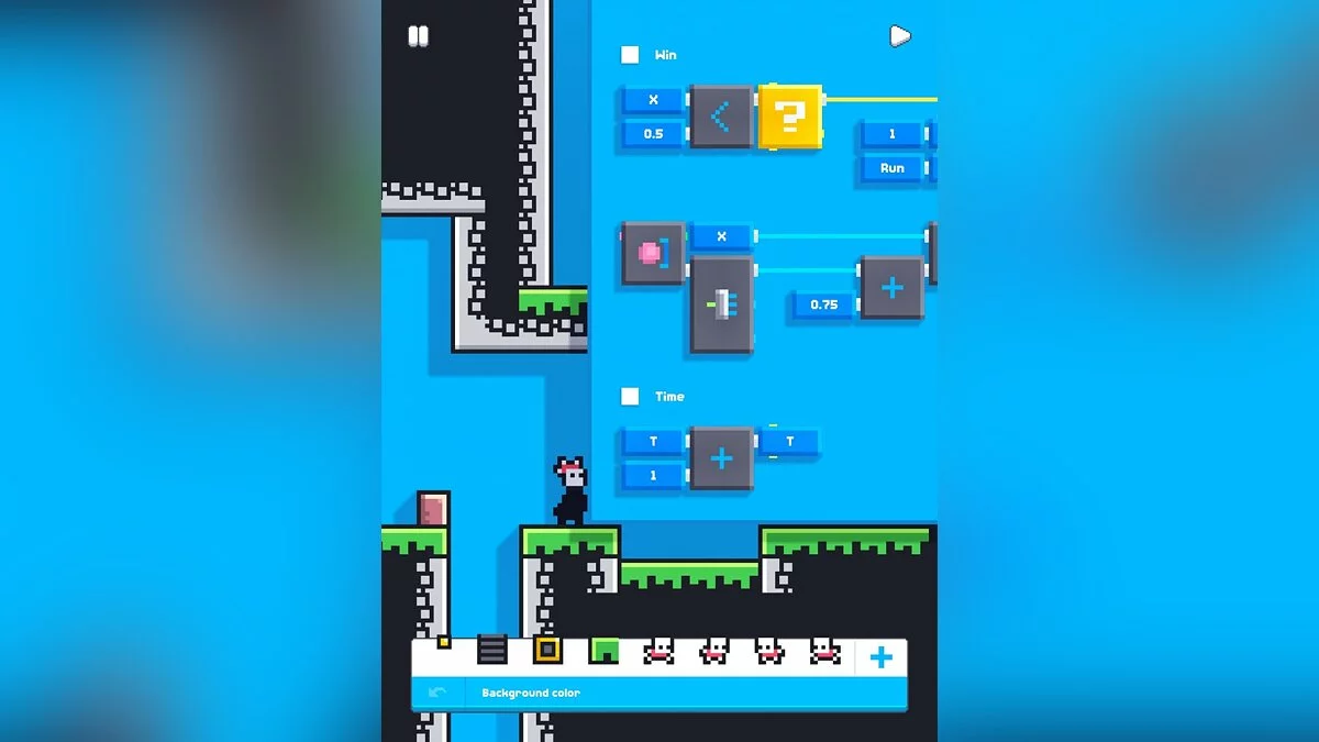 Скриншоты из Fancade