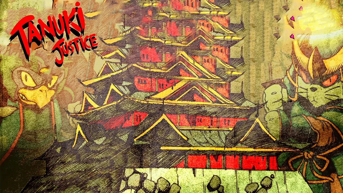 Арт из Tanuki Justice