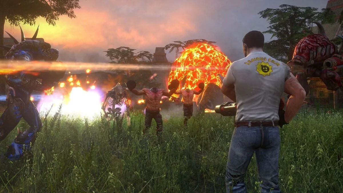 Скриншоты из Serious Sam Collection