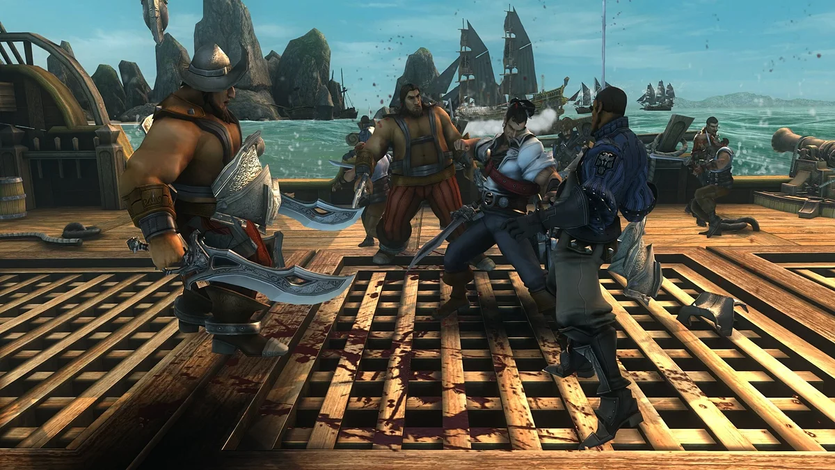 Скриншоты из Приключения Капитана Блада