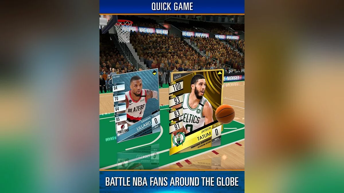 Скриншоты из NBA SuperCard
