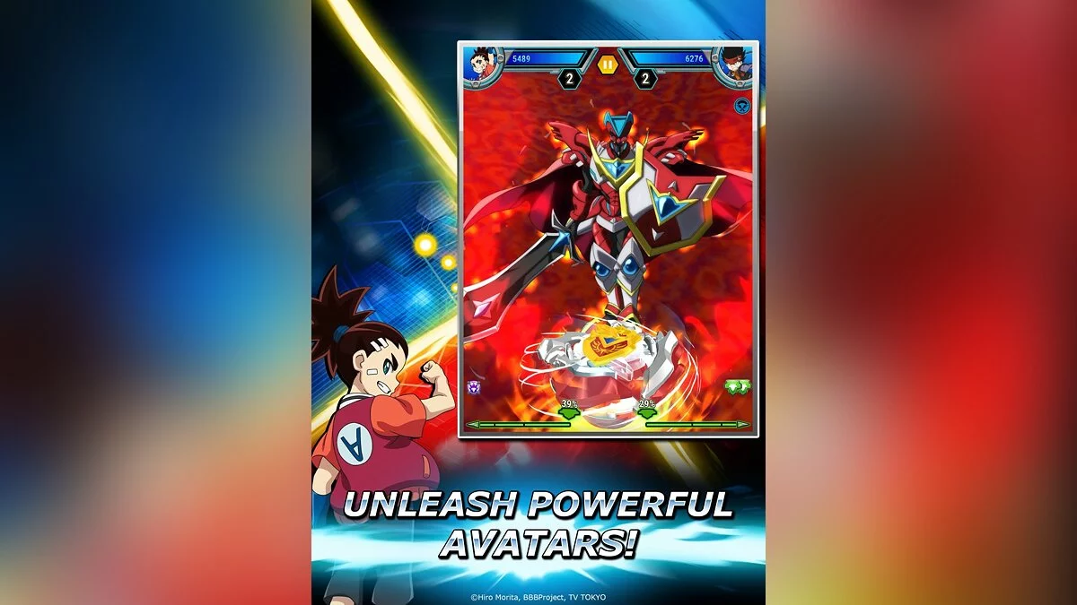 Скриншоты из Beyblade Burst Rivals