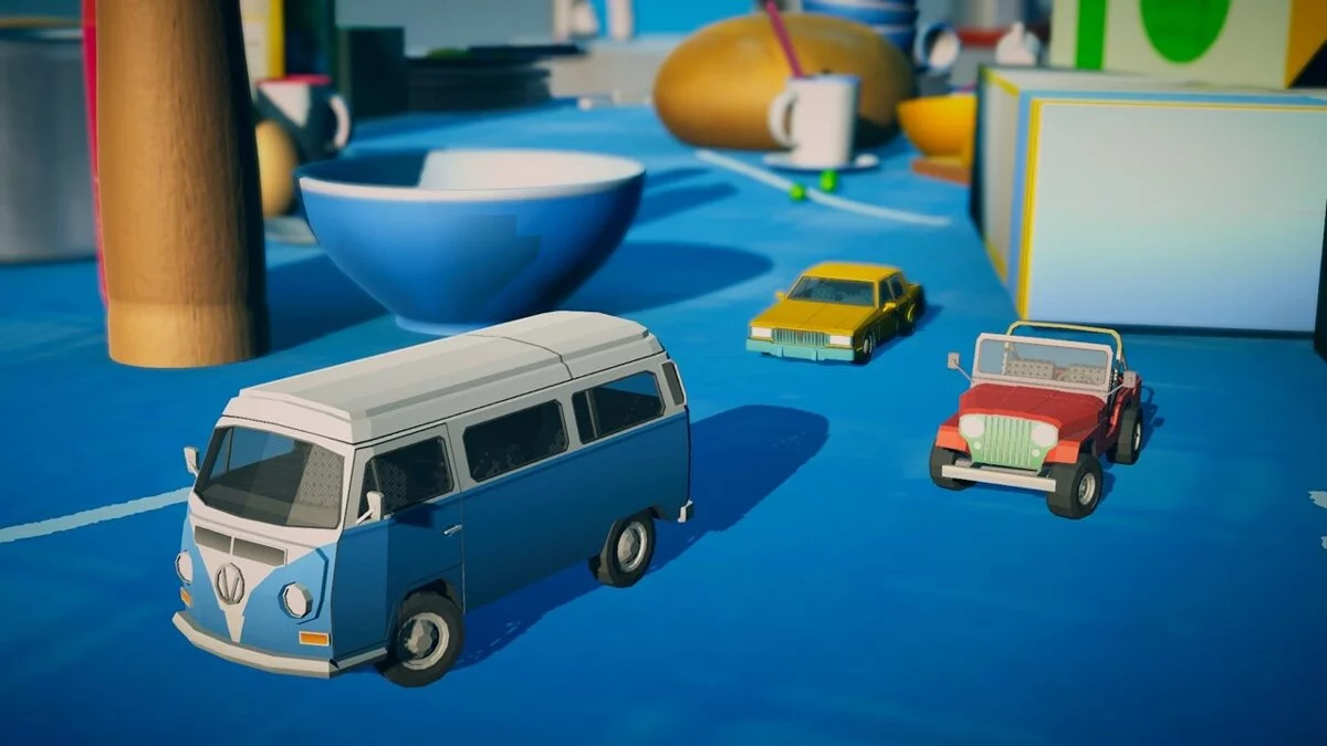 Скриншоты из Tiny Racer