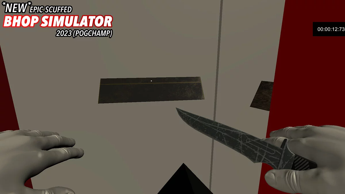 Скриншоты из *NEW* SCUFFED EPIC BHOP SIMULATOR 2023 (POG CHAMP)