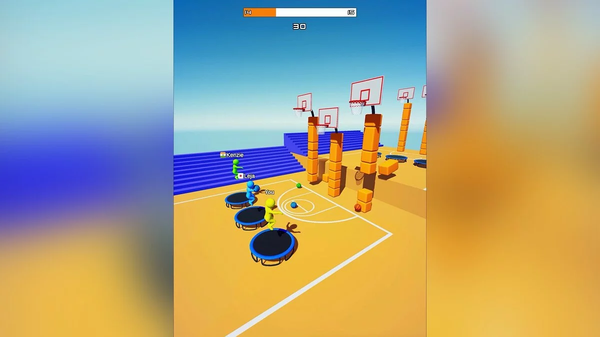 Скриншоты из Jump Dunk 3D