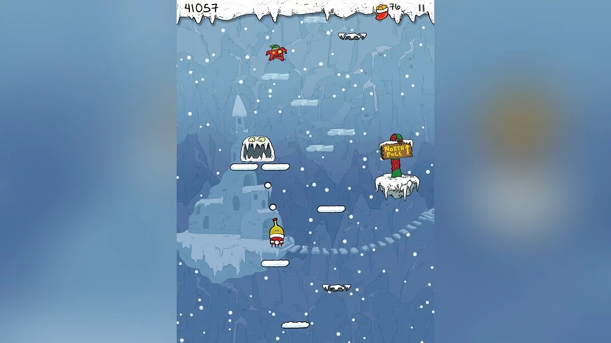 Скриншоты из Doodle Jump Christmas