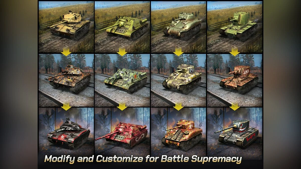 Скриншоты из Tank Legion