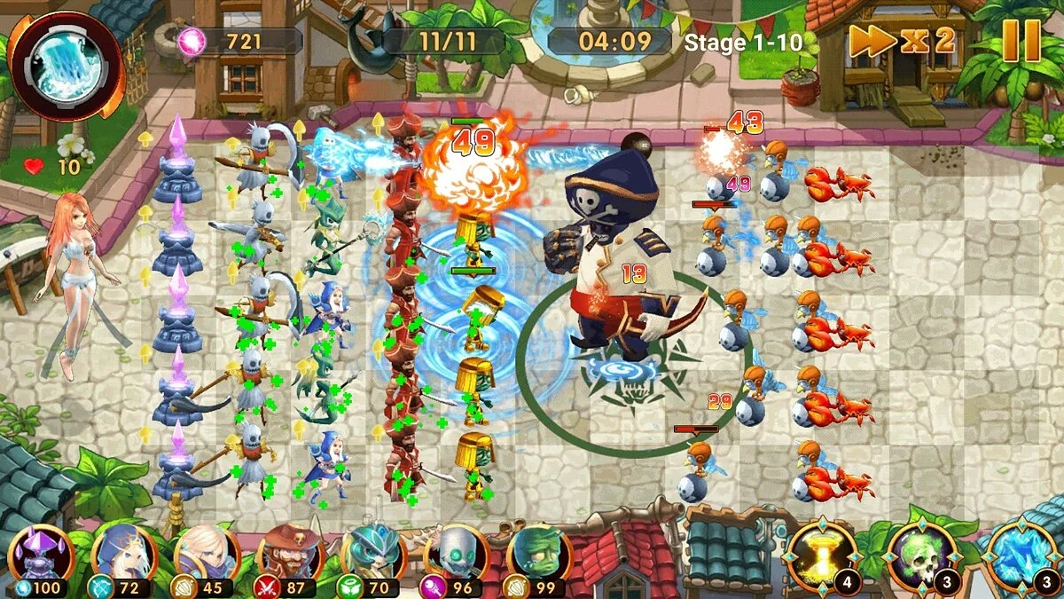 Скриншоты из Defender Legend: Hero Champions TD