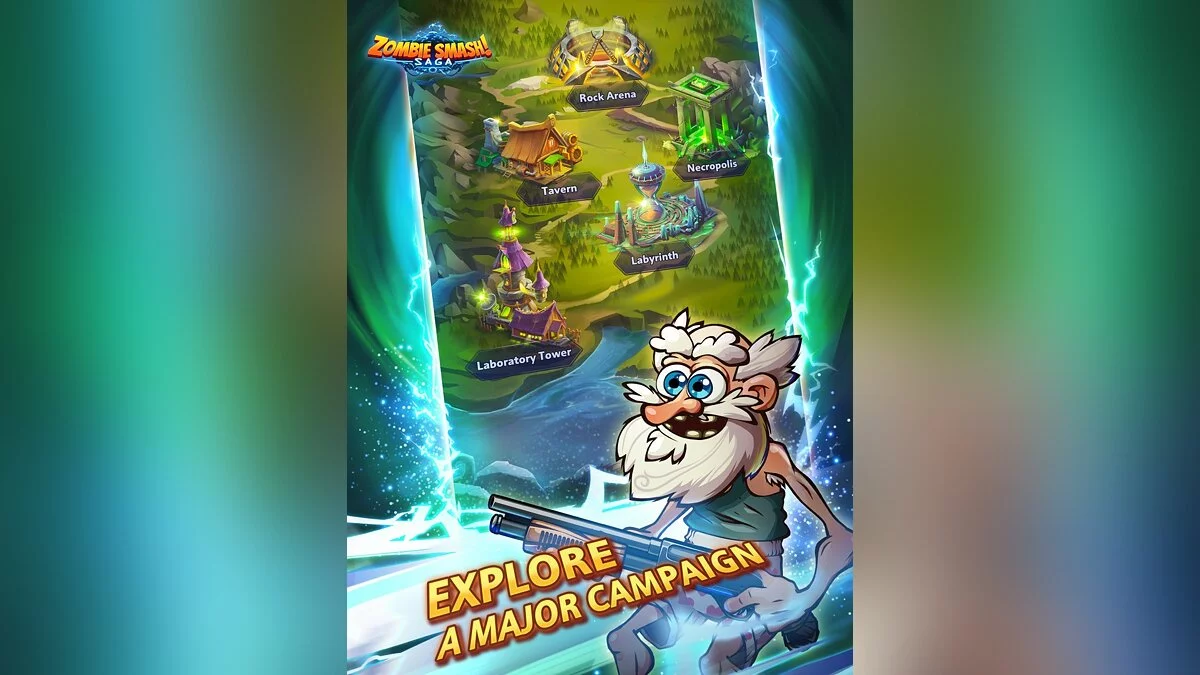 Скриншоты из ZombieSmash!