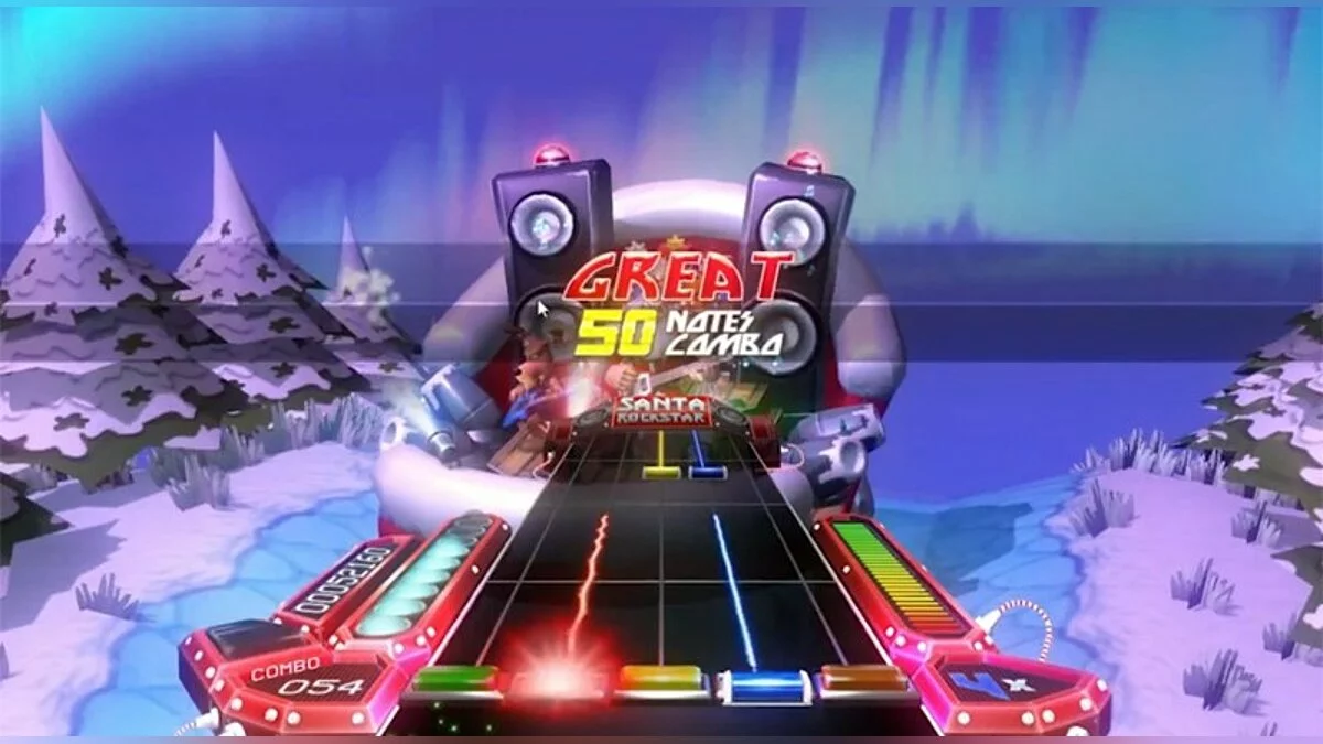 Скриншоты из Santa Rockstar