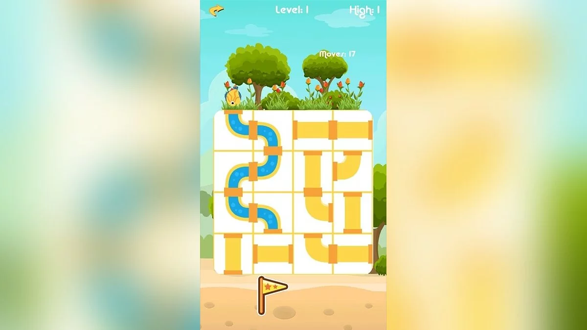 Скриншоты из Pipes puzzle game