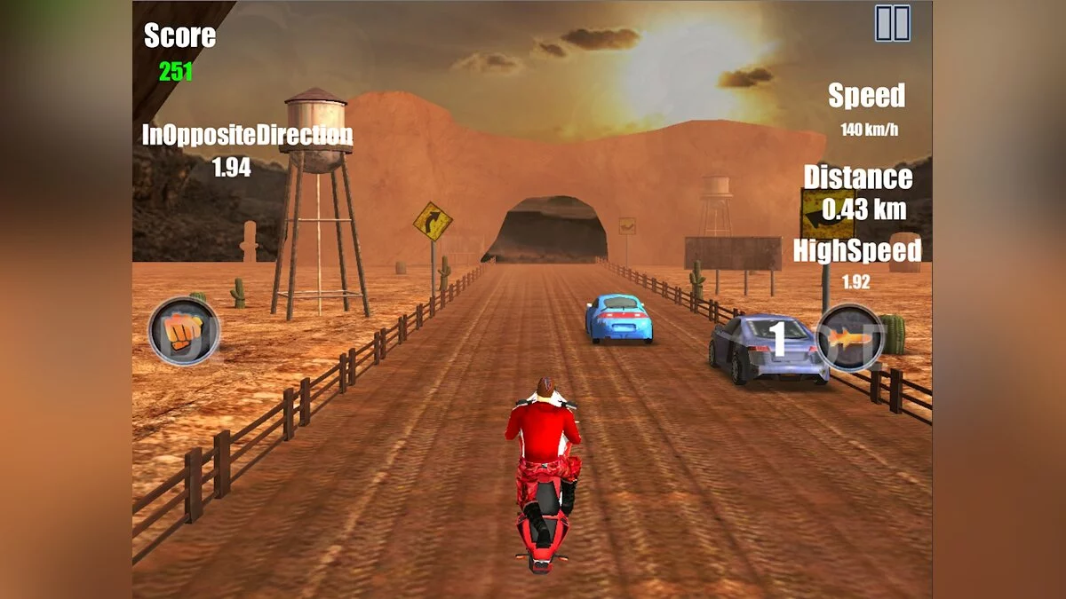 Скриншоты из Moto Patrol Ride