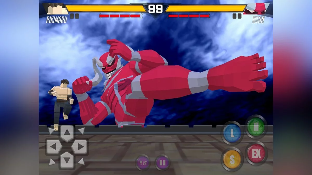 Скриншоты из Vita Fighters