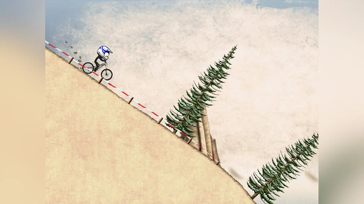 Скриншоты из Stickman Downhill