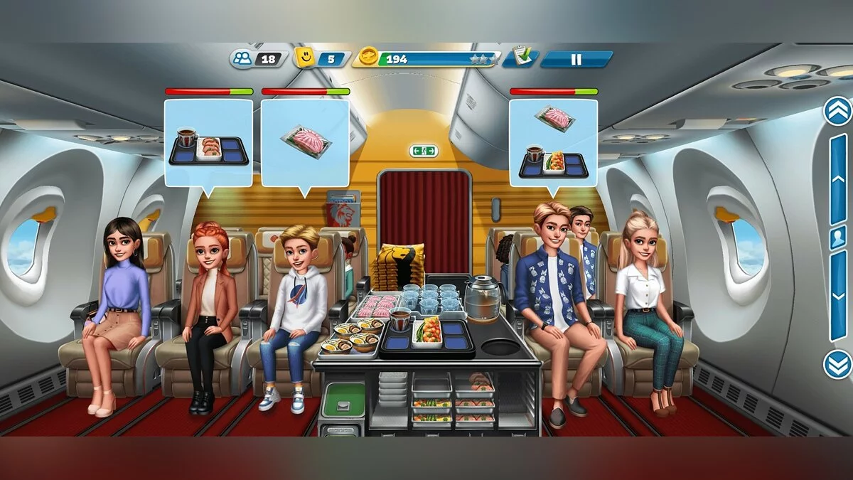 Скриншоты из Airplane Chefs