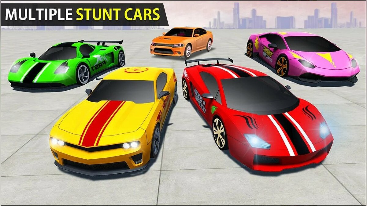 Car Stunt Racing - Mega Ramp Car Jumping - что это за игра, трейлер,  системные требования, отзывы и оценки, цены и скидки, гайды и прохождение,  похожие игры