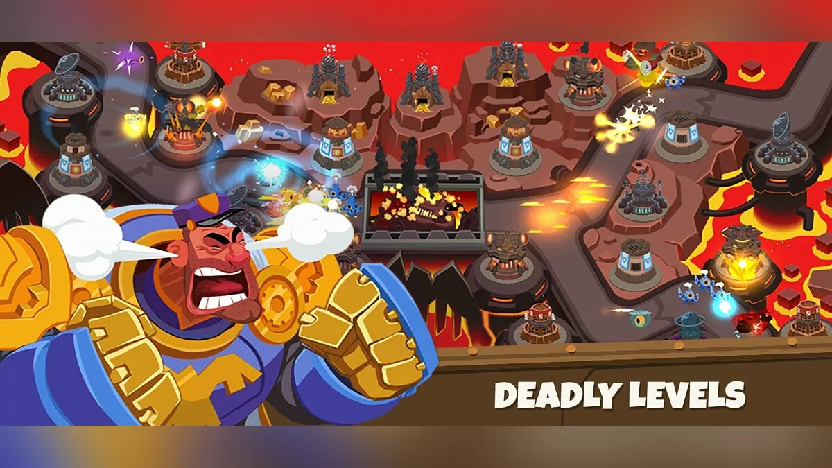 Скриншоты из Gold Rush TD