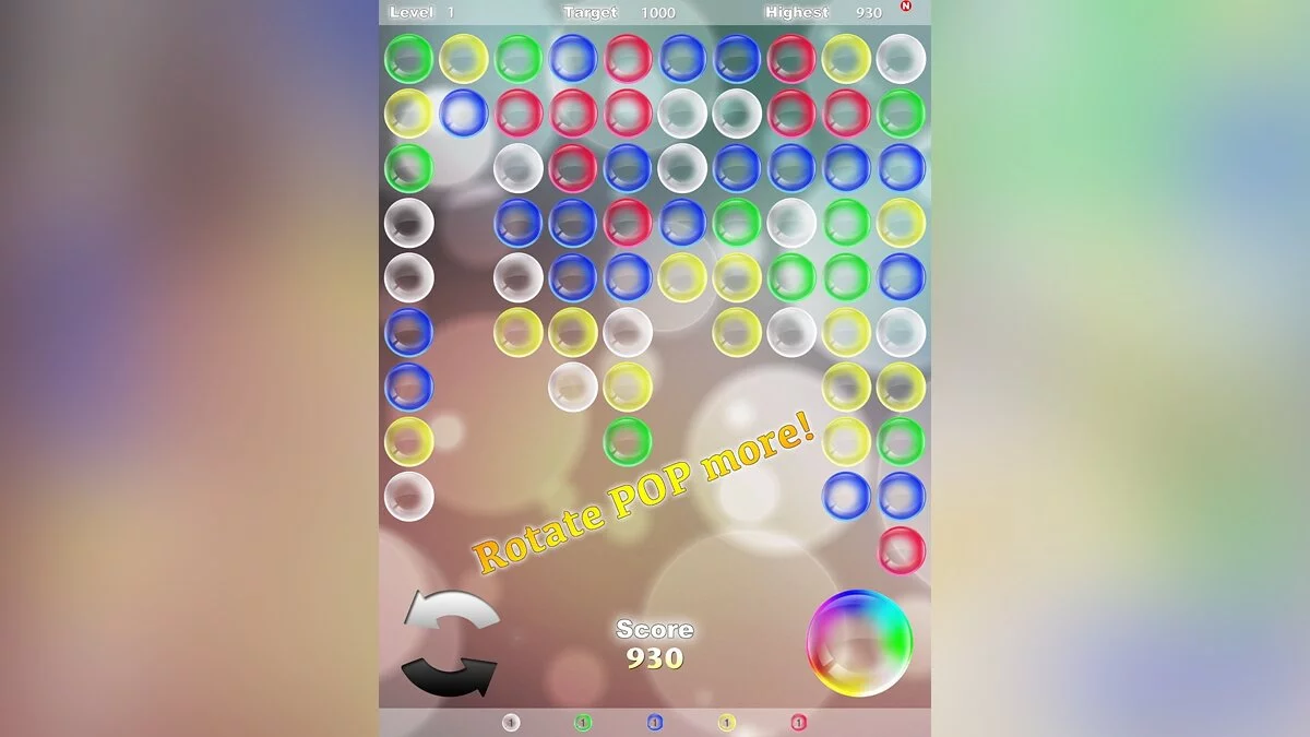 Скриншоты из Pop & Rotate
