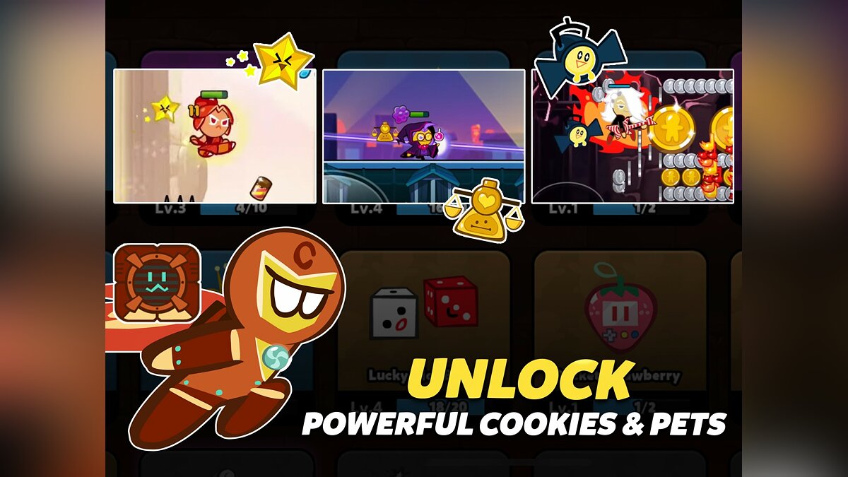 Cookie Run: OvenBreak - что это за игра, трейлер, системные требования,  отзывы и оценки, цены и скидки, гайды и прохождение, похожие игры