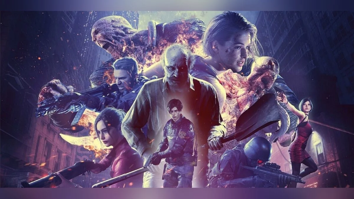 Арт из Resident Evil Re:Verse