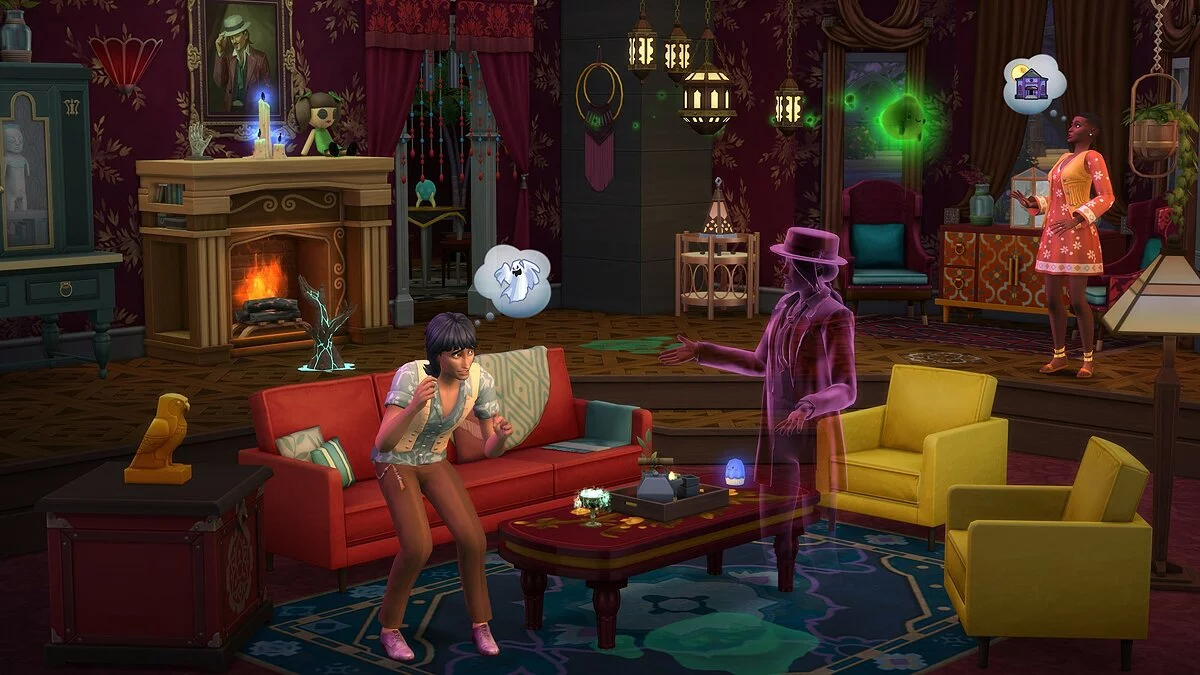 Скриншоты из The Sims 4: Paranormal Stuff Pack