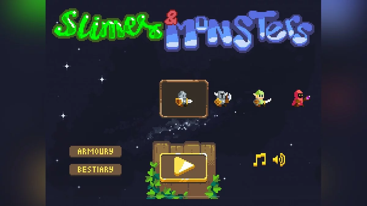 Скриншоты из Slimes and Monsters
