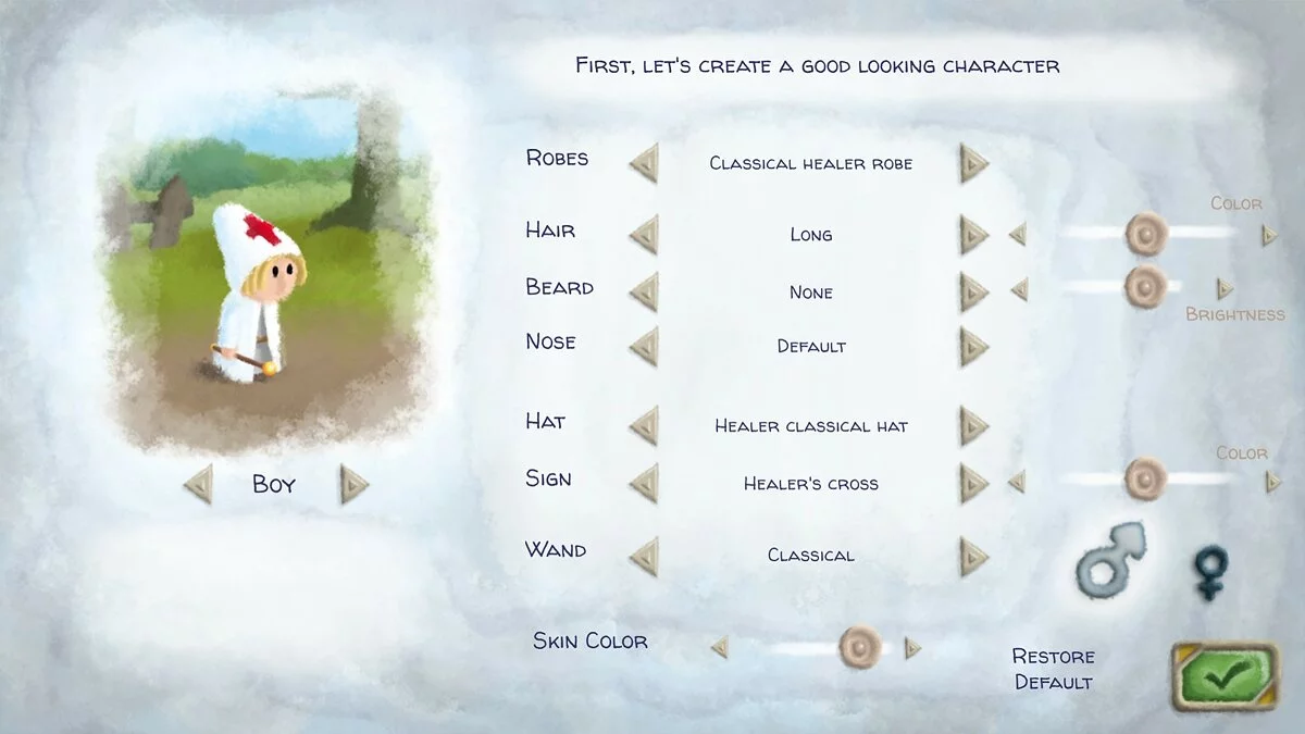 Скриншоты из Healer's Quest
