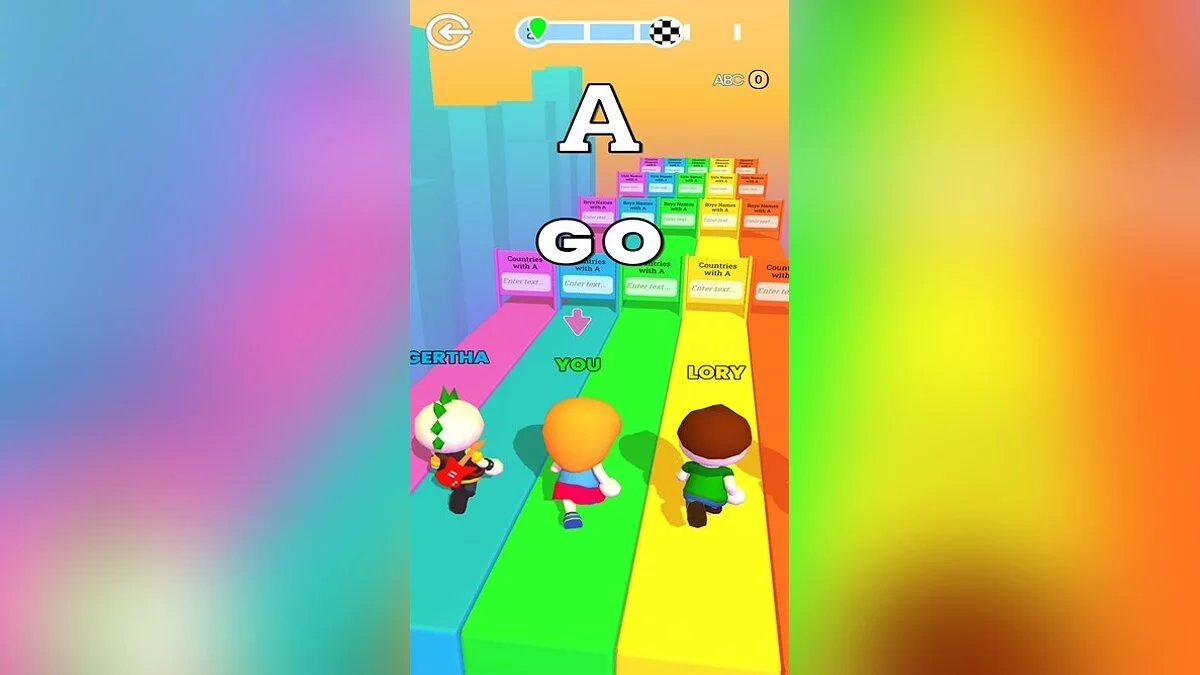 Скриншоты из ABC Runner